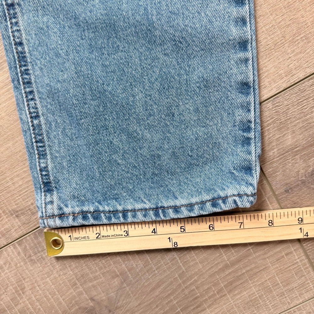 Empyre Jeans Boys 27 Light Blue Loose Straight Leg Y2K Skate ZU1334 Denim Pants - Picture 9 of 12